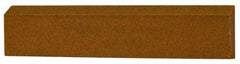 Norton - 4-1/2" Long x 1" Wide x 5/16" Thick, Aluminum Oxide Sharpening Stone - Rectangle, Medium Grade - Americas Industrial Supply