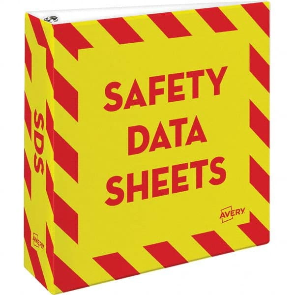 AVERY - Ring Binders Binder Type: 3 Hole Binder Capacity: 670 Sheets - Americas Industrial Supply