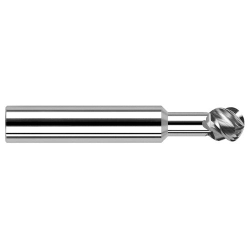 Undercutting End Mills - 0.1870″ (3/16″) Cutter Diameter × 0.7500″ (3/4″) Neck Length × 270° Carbide Undercutting End Mill, 4 Flutes