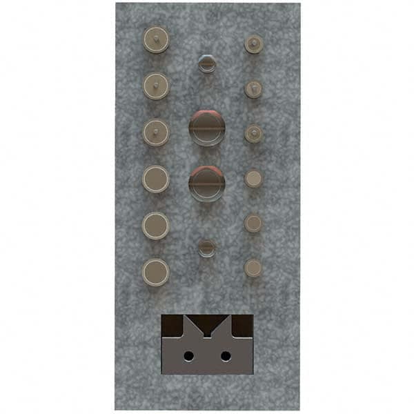 Phillips Precision - CMM Clamps Stud Thread Size: 1/4-20 Stud Length (Decimal Inch): 6.0000 - Americas Industrial Supply