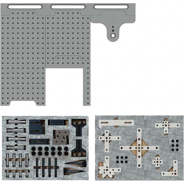 Phillips Precision - CMM Fixtures Type: Fixture Kits & Sets Plate Design: Magnetic - Americas Industrial Supply