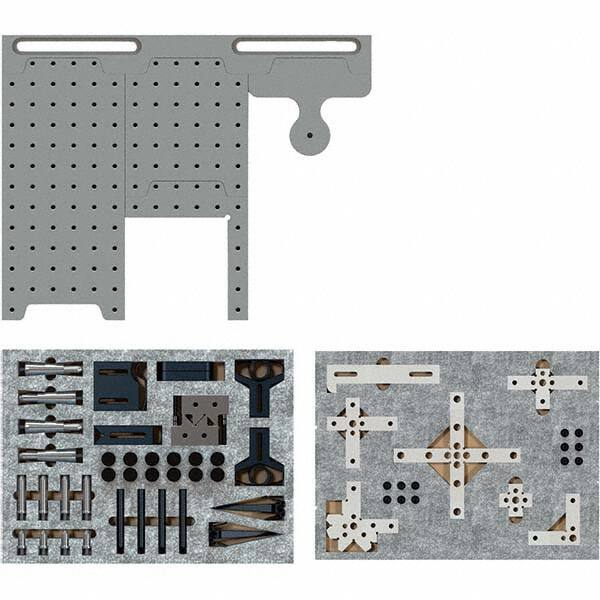 Phillips Precision - CMM Fixtures Type: Fixture Kits & Sets Plate Design: Magnetic - Americas Industrial Supply