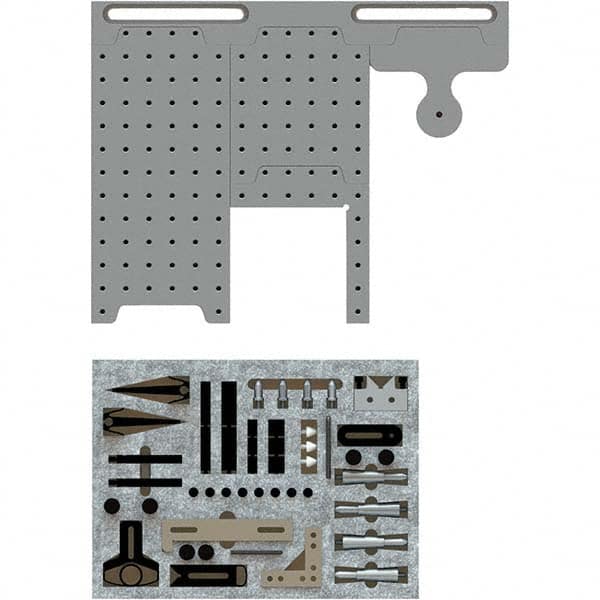 Phillips Precision - CMM Fixtures Type: Fixture Kits & Sets Plate Design: Magnetic - Americas Industrial Supply