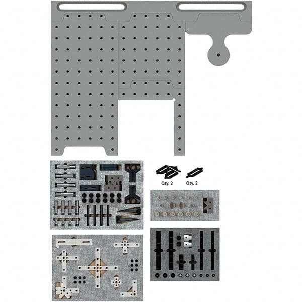 Phillips Precision - CMM Fixtures Type: Fixture Kits & Sets Plate Design: Magnetic - Americas Industrial Supply