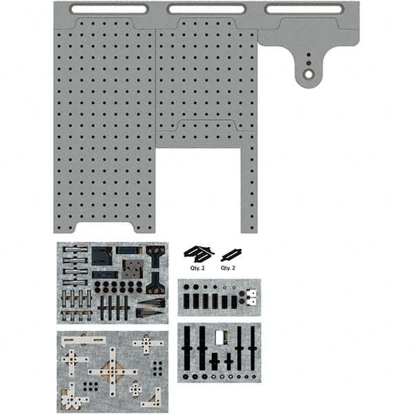 Phillips Precision - CMM Fixtures Type: Fixture Kits & Sets Plate Design: Magnetic - Americas Industrial Supply