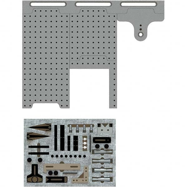 Phillips Precision - CMM Fixtures Type: Fixture Kits & Sets Plate Design: Magnetic - Americas Industrial Supply