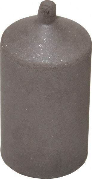 Cratex - 1" Max Diam x 1-3/4" Long, Cone, Rubberized Point - Medium Grade, Silicon Carbide, 1/4" Arbor Hole, Unmounted - Americas Industrial Supply