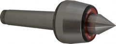 Rohm - MT4 Taper Shank, 2.755" Head Diam 800 Lb Capacity Live Center - 3,800 Max RPM, 2-3/32" Head Length, 1.2598" Point Diam, 1.614" Point Len, 1,760 Lb Max Workpc, 4.035" OAL, Standard Point - Americas Industrial Supply