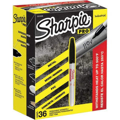 Sharpie - Markers & Paintsticks Type: Permanent Color: Black - Americas Industrial Supply