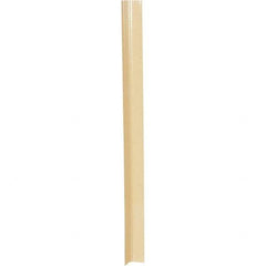 Vestil - 48" Long, Plastic Corner Protectors - Beige - Americas Industrial Supply