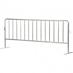 Vestil - Railing Barriers Type: Barricades Length (Inch): 98-5/16 - Americas Industrial Supply