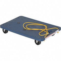 Vestil - 220 Lb Capacity Plastic Dolly - 24" Long x 16" Wide - Americas Industrial Supply