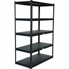 Vestil - 5 Shelf Steel Shelving - 2,000 Lb Capacity, 24" Wide x 72" High x 48" Deep - Americas Industrial Supply