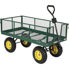 Vestil - 1,000 Lb Capacity Steel Landscape Carts - 24" OAW - Americas Industrial Supply