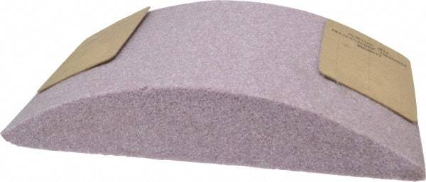 Norton - 11-1/4" Wide x 6" High x 2-1/4" Thick Grinding Segment - Aluminum Oxide, 46 Grit, Hardness D, Blue Print No. ME30777 - Americas Industrial Supply