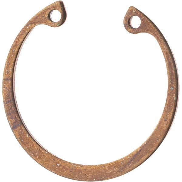 Rotor Clip - 1-5/8" Bore Diam, Beryllium Copper Internal Snap Retaining Ring - Americas Industrial Supply