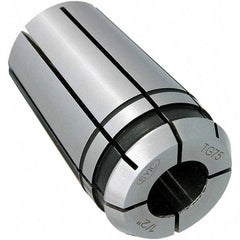 Techniks - TG75 11/64" Single Angle Collet - 0.0004" TIR, 1.844" OAL, 1.062" Overall Diam - Exact Industrial Supply
