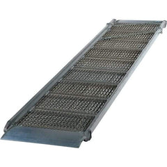 Vestil - 85" Long x 36" Wide, Aluminum Walk Ramp - 2,800 Lb Load Limit - Americas Industrial Supply