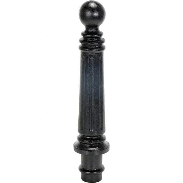 Vestil - 5" Diam x 28" High, Black Iron Bollard - Americas Industrial Supply