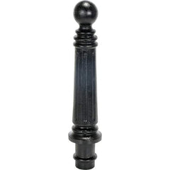 Vestil - 5" Diam x 28" High, Black Iron Bollard - Americas Industrial Supply