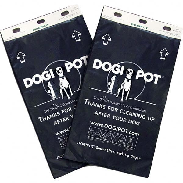 DOGIPOT - 20 100-Pack Boxes HDPE Plastic Litter Pick Up Bags - Americas Industrial Supply