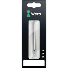 Wera - 1/4" Torx Bit - 1/4" Drive, 89mm OAL - Americas Industrial Supply