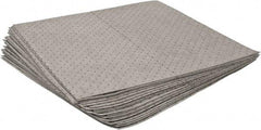 Brady SPC Sorbents - 41 Gal Capacity per Package, Universal Pad - 30" Long x 30" Wide, Gray, Polypropylene - Americas Industrial Supply