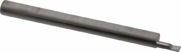 Scientific Cutting Tools - 0.06" Min Bore Diam, 0.15" Max Bore Depth, 1/8 Shank Diam, Boring Bar - Americas Industrial Supply