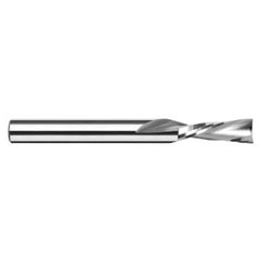 ‎End Mills for Plastics - 2 Flute - 0.0469″ (3/64″) Cutter Diameter × 0.2500″ (1/4″) Length of Cut Carbide Square Downcut End Mill for Plastic, 2 Flutes