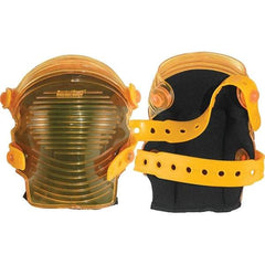 Bucket Boss - Knee Pads Strap Type: Buttons Hard Protective Cap: No - Americas Industrial Supply