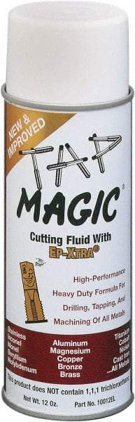 Tap Magic - Tap Magic EP-Xtra, 12 oz Aerosol Cutting & Tapping Fluid - Semisynthetic - Americas Industrial Supply