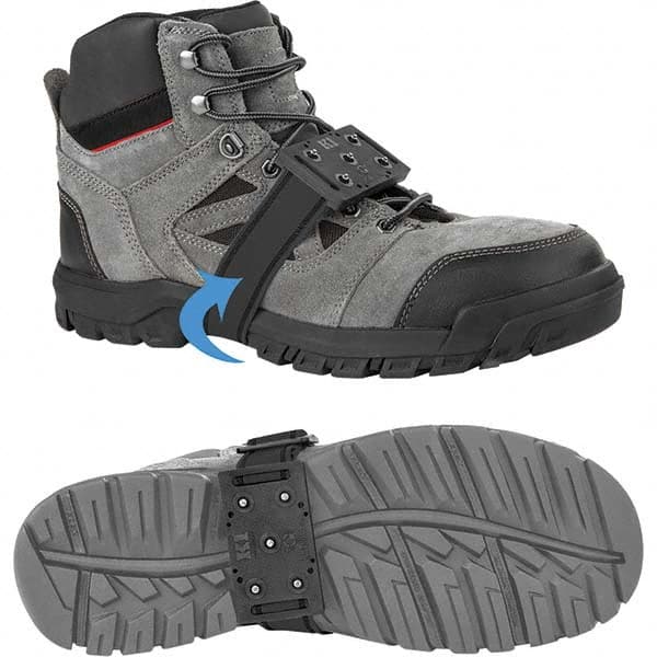 Geroline - Ice Traction Footwear Footwear Style: Strap-On Cleat Traction Type: Tungsten Carbide Stud - Americas Industrial Supply