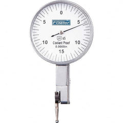 Fowler - Dial Test Indicators Maximum Measurement (Decimal Inch): 0.0300 Dial Graduation (Decimal Inch): 0.000500 - Americas Industrial Supply