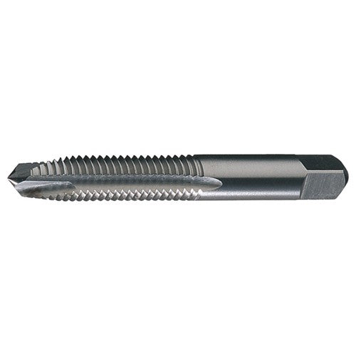 ‎#12-24 UNC 2 Flute HSS Standard Plug Chamfer Spiral Point Tap- Bright - Exact Industrial Supply