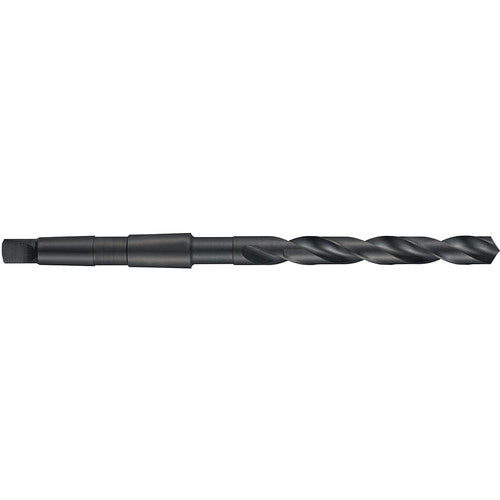 7/32″ HSS 118 Degree Thin Point Taper Shank Drill 4xD DIN 345-Black Oxide - Exact Industrial Supply