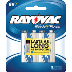 ‎9V High Energy Alkaline Batt-2Pk - Americas Industrial Supply