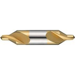 1MM DRILL DIA 3.15MM BODY 60D -TIN - Americas Industrial Supply