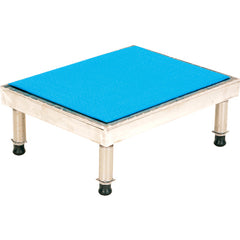‎Adj Alum Stand 9.5-15.5 H 19 × 24 - Exact Industrial Supply