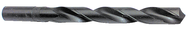 51/64 Dia. - 18 OAL - Black Oxide - HSS - Extra Long Straight Shank Drill - Americas Industrial Supply