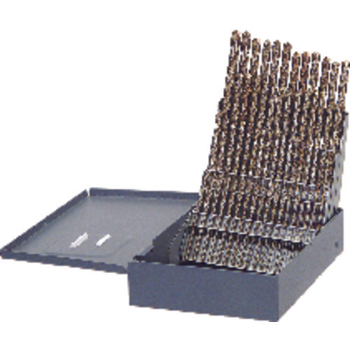 60 Pc. HSS Roll Forged Jobber Drill Set - Americas Industrial Supply