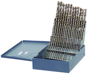 60 Pc. #1 - #60 Wire Gage HSS Surface Treated Jobber Drill Set - Americas Industrial Supply