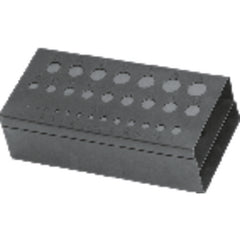 Cutting Tool Stand - Holds 1/16″-1/2″ × 64th Jobber Drill - Americas Industrial Supply