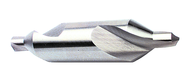 Size 10; 3/8 Drill Dia x 3-3/4 OAL 60° HSS Combined Drill & Countersink - Americas Industrial Supply