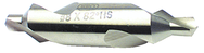 #9 90° High Speed Steel Center Drill-Plain - Americas Industrial Supply