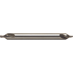 #1 × 3″ OAL 60 Degree HSS Long Combined Drill and Countersink Uncoated - Americas Industrial Supply