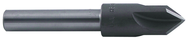 3/4 82° 4 Flute High Speed Steel Countersink-TiN - Americas Industrial Supply