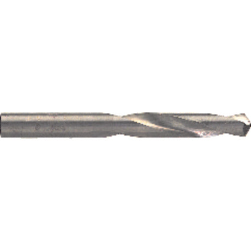 #40 Dia. × 0.098″ Shank × 1″ Flute Length × 2″ OAL, 5XD, 118°, Uncoated, 2 Flute, External Coolant, Round Solid Carbide Drill - Americas Industrial Supply