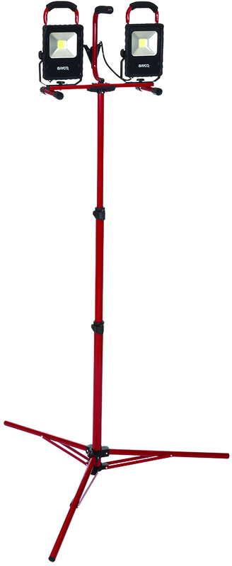 LED Corded Work Lights on Tripod Stand - Americas Industrial Supply
