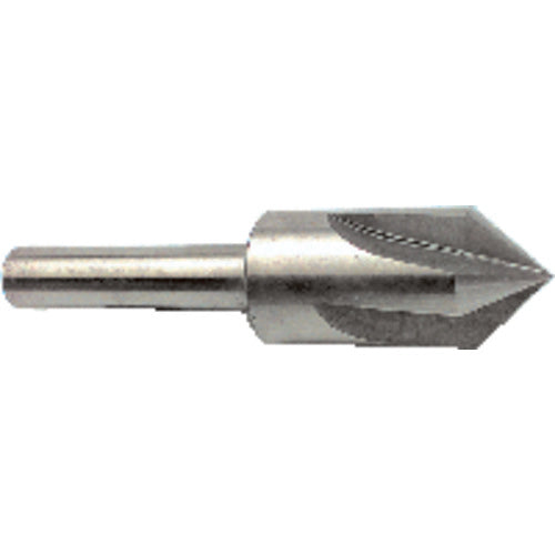 ‎3/4″ Size-1/2″ Shank-82° 4 Flute Machine Countersink - Americas Industrial Supply