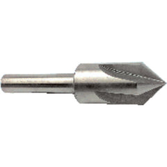 ‎1/2″ Size-1/2″ Shank-82° 4 Flute Machine Countersink - Americas Industrial Supply